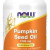 NOW Pumpkin Seed Oil 1000 mg 100 Softgels – official front pack